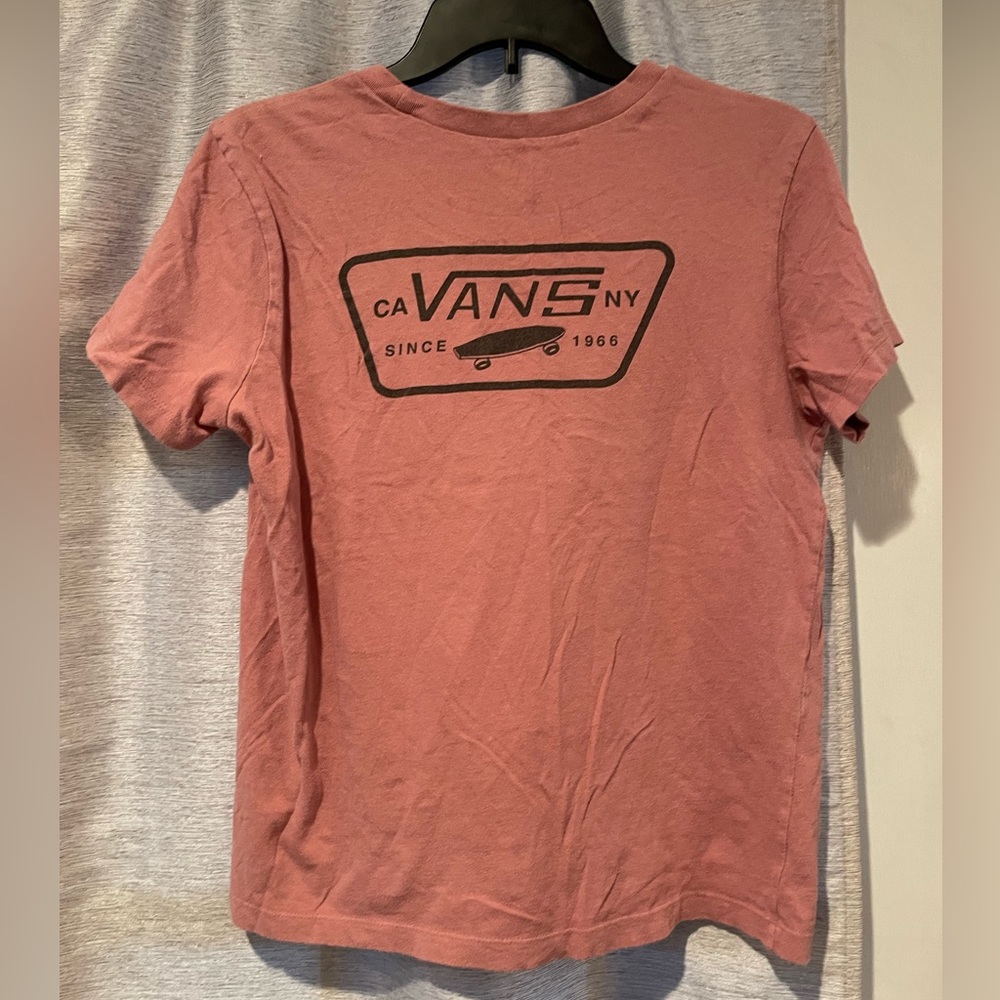Vans women’s crop t-shirt size large